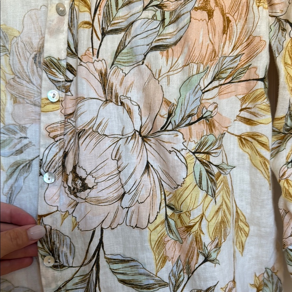 Linen button-up - Picture 3 of 5